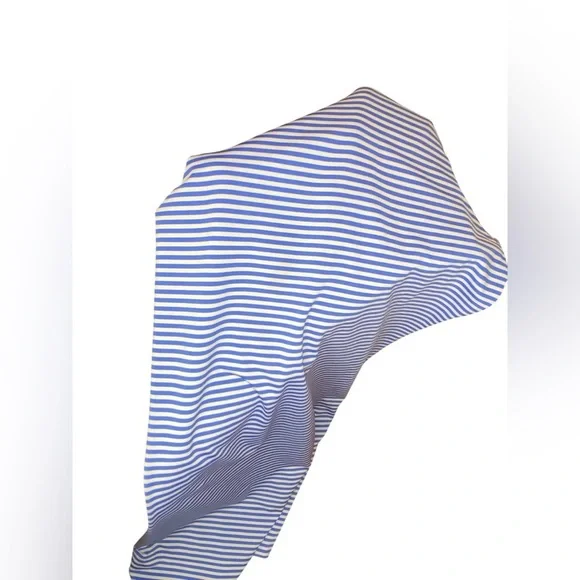 FootJoy Classic Fit Lisle Blue Gray Striped Polo Men’s XL Stretch ProDry Golf - Picture 6 of 8